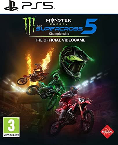 Image of MILESTONE Monster Energy Supercross - The Official Videogame 5 (Playstation 5)