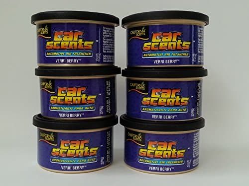 Image of Car Scents California Verri Berry Air Freshener Pack of 6