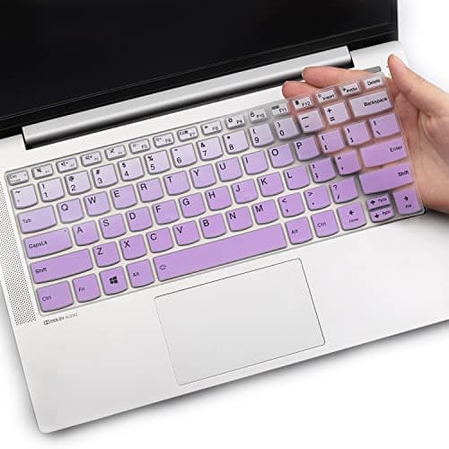 Image of Lenovo Keyboard Cover for Ideapad Flex 5 14" | Legion 5 15" | Ideapad S540 14" Protective Accessories - Purple Gradient