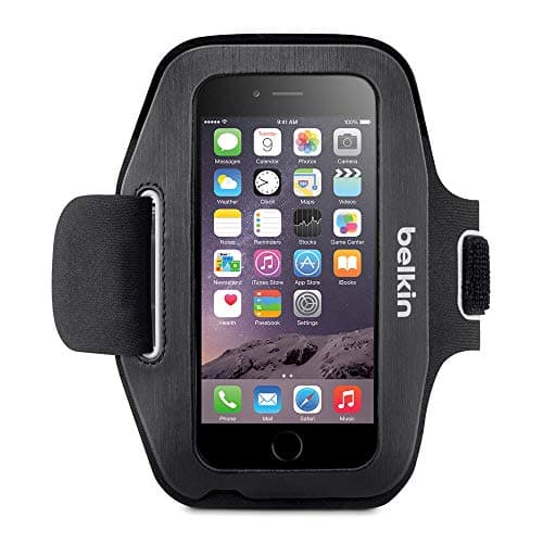 Image of Belkin Sport-Fit Fitness Armband for iPhone 6 and iPhone 6s - Black