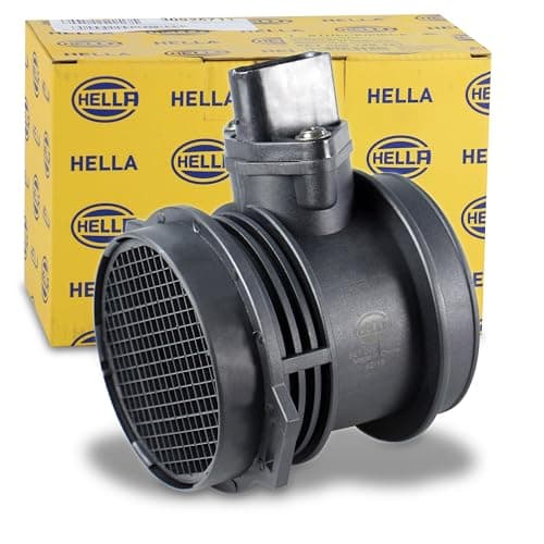 Image of HELLA 8ET 009 149-121 Air Mass Sensor - 5-pin connector - Pipe-neck