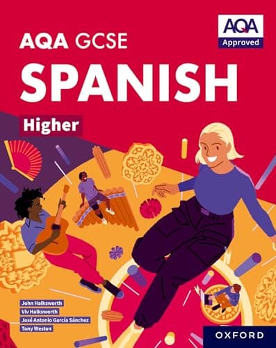 Image of AQA Approved GCSE Spanish Higher Student Book