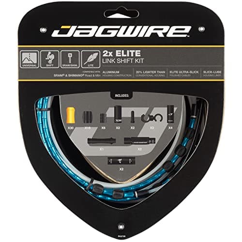 Image of Jagwire 2 x Elite Link Shift Kit-Celeste-New22 Unisex Adult Brakes, Depending on Model