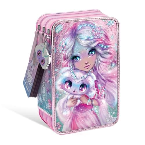 Image of Nebulous Stars 3-Tier Pencil Case - Estrelia and Astria