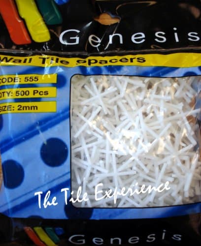 Image of 500PCS Tile Spacers 2mm Long Leg Tile Spacers, Plastic Cross Tile Gasket for Tile Fixing