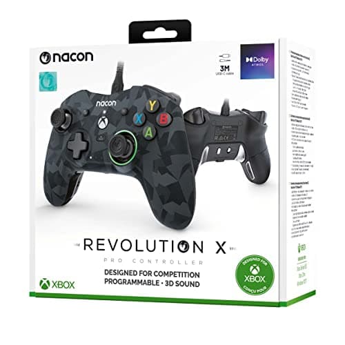Image of Nacon Urban Camouflage Professional Wired Controller for XBox Series X/S, Xbox One, and PC