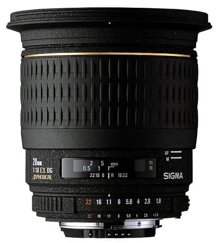 Image of Sigma 20mm f/1.8 EX DG RF Aspherical Wide Angle Lens for Pentax and Samsung SLR Cameras