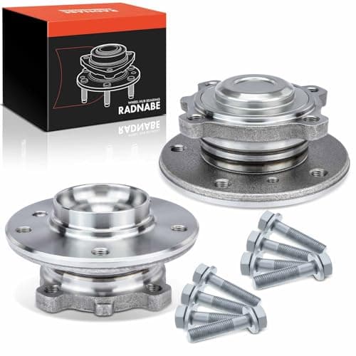 Image of Frankberg 2x Wheel Bearing Hub Front Left Right Compatible with 1 Series E81 116 118 120 123 130 2006-2011 1 Series E87 116 118 120 123 130 2004-2011 1 Series E88 E82 3 Series E90 E91 E92 E93 Z4 E89