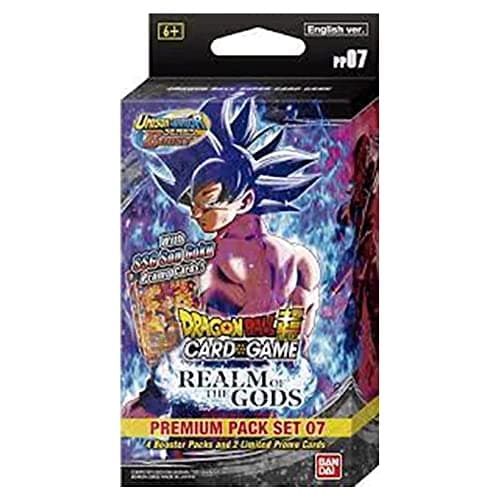 Image of BANDAI Dragon Ball Super CG: Premium Pack Set 07 (PP07) - 4x Booster Packs, 2x Exclusive Promo Cards - Collectible Card Game Booster Packs