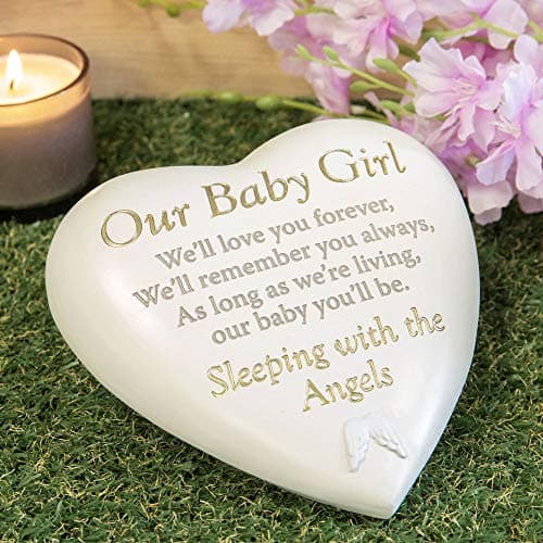 Image of Thoughts of you Baby Girl Remembrance Graveside Memorial Ornament