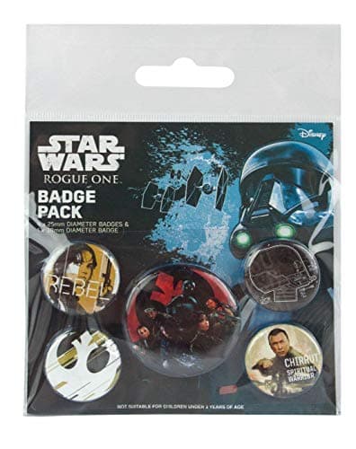 Image of Star Wars Rogue One Rebel Badge Pack