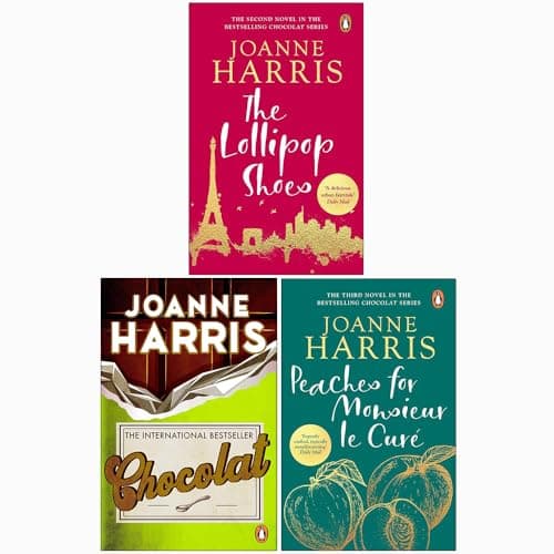 Image of Joanne Harris Chocolat Series 3 Books Collection Set (Chocolat, The Lollipop Shoes, Peaches for Monsieur le Curé)