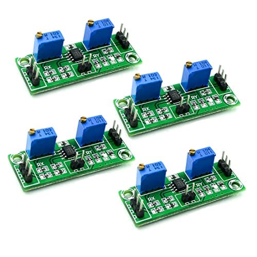 Image of Hailege 4pcs LM358 Weak Signal Amplifier Voltage Amplifier Secondary Operational Amplifier Board Single Power Signal Collector 3.5-24V