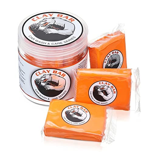 Image of MATCEE Clay Bar Car Detailing Clay Bar 3 Pack x 100g Clay Bar Kit for Cars Washing and Adsorption Auto Paint Cleaner Glass Vehicles RV Boats Bus and Much More Car Cleaning