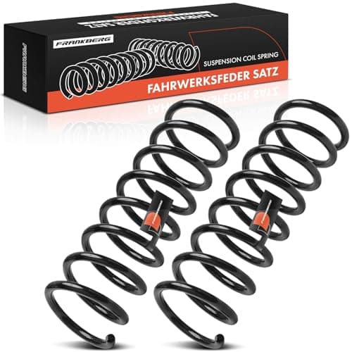 Image of Frankberg 2x Coil Spring Rear Axle Left Right Compatible with C-Max II DXA/CB7 DXA/CEU 2010-2019 C-Max II Van 2010-2019 Replace# AV615560ADC