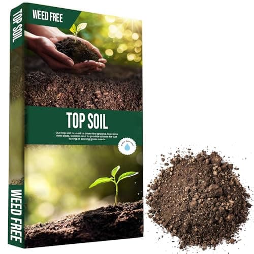 Image of 25 Litre Garden Top Soil With Essential Nutrients General Garden Use Ideal For Planting, Lawn Dressing, Pots, Containers & Planters (25 Litres (1 Bag))