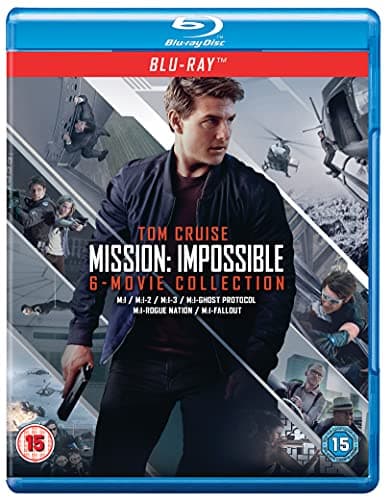 Image of Mission: Impossible - The 6-Movie Collection (Blu-ray + Bonus Disc) [Region Free] [2018]