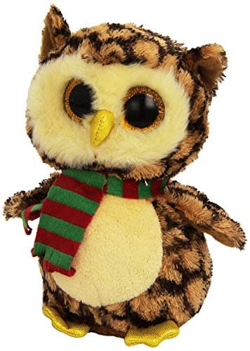 Image of TY Beanie Boo Plush - Wise the Owl 15cm