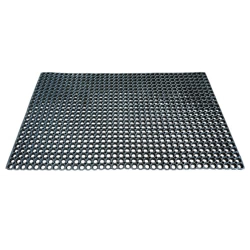 Image of LSC Heavy Duty Rubber Drainage Mat 80 cm x 120 cm Non Slip 22mm Thick Commercial Floor Mat with Drainage Holes Anti-Fatigue Outdoor Mat for Restaurant Bar Garage Garden & Wet Areas