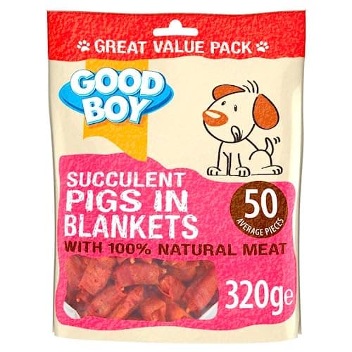 Image of Pigs In Blankets Dog Treat 320g Bag
