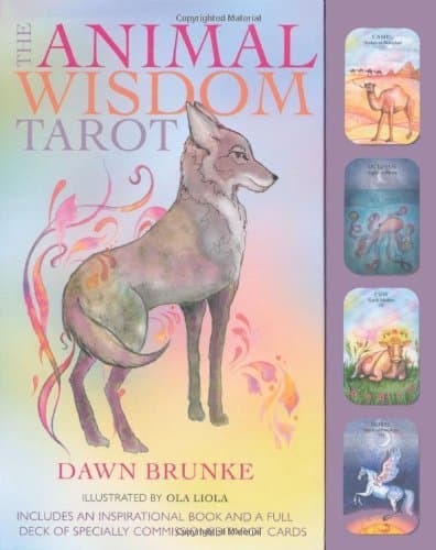 Image of By Dawn Brunke - The Animal Wisdom Tarot - Book and Cards Box Set (Pap/Crds)