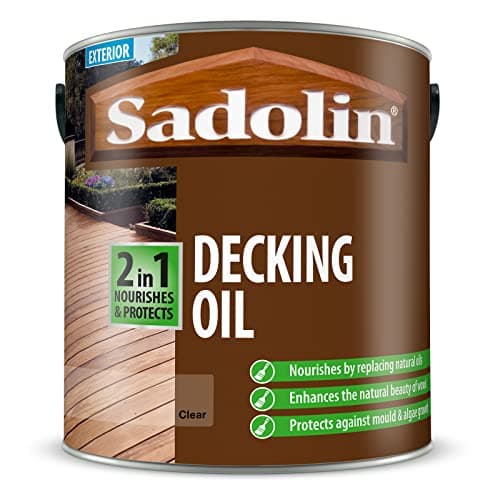 Image of Sadolin Decking Oil (2 in 1) New 2.5 litre Colour - Clear