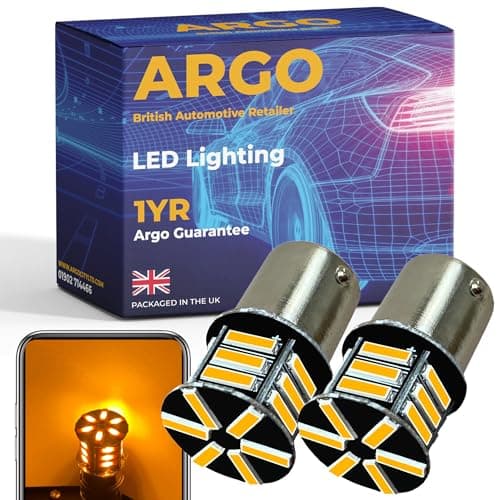 Image of 21 Smd P21w Bulb Xenon Amber Indicator Bulbs 12v Led Car Bulbs Turn Signal Repeater Led led indicator bulb 382 1156 Ba15s P21w Led Bulb Replacement Upgrade Super Bright Car Light Bulbs