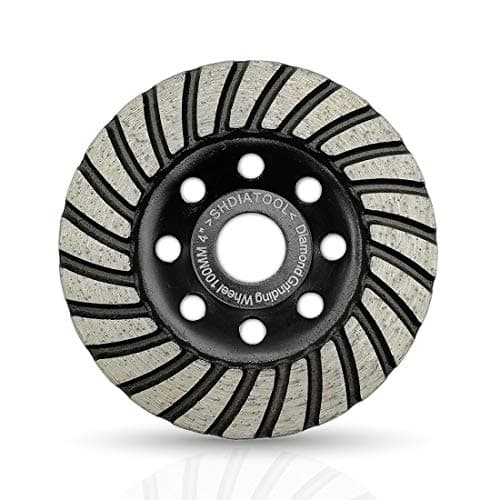 Image of SHDIATOOL Diamond Grinding Cup Wheel Grinding Disc 100mm Abrasive Cup Wheel Turbo Row for Marble Concrete Masonry Granite