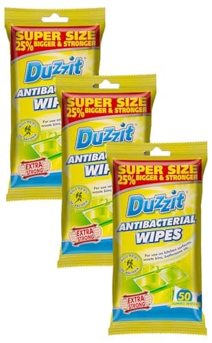 Image of Duzzit Antibacterial Wipes, Pack Of 150