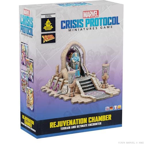 Image of Asmodee Atomic Mass Games | Marvel Crisis Protocol: Rejuvenation Chamber Ultimate Encounter | Miniatures Expansion | Ages 14+ | 2 Players | 90 Minutes Playing Time