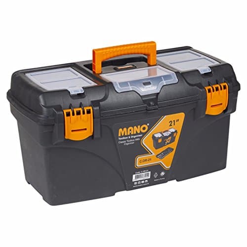 Image of URBNLIVING Large Plastic 21" Tool Box Organiser