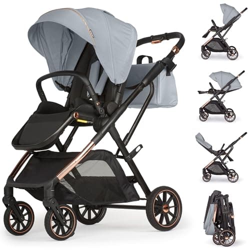 Image of Lejoux+ Baby Pushchair (Grey)