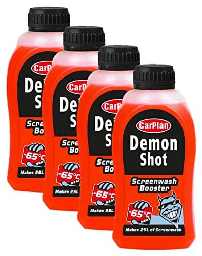 Image of CarPlan Demon Shot Screenwash Booster, 500ml (Pack of 4)