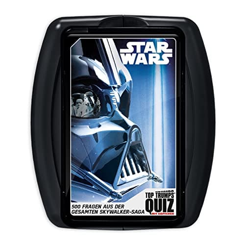 Image of Winning Moves GmbH WIN64121 Top Trumps Quiz - Star Wars Quiz Games