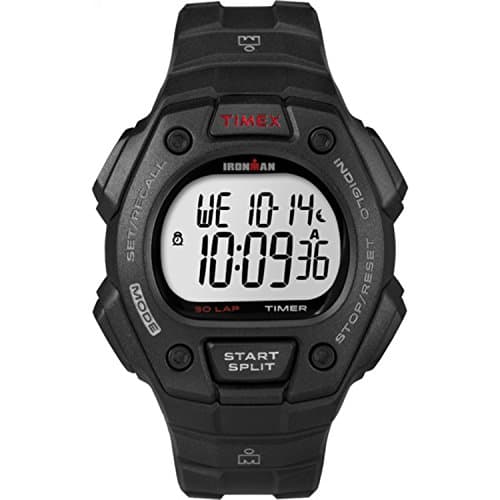 Image of Timex Men's Ironman Classic 30 Black Resin Strap Watch T5K822