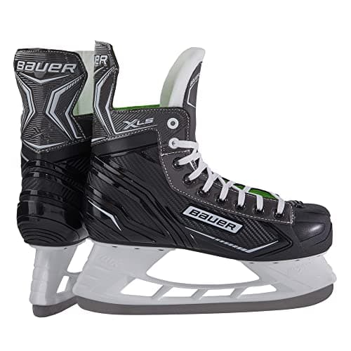 Image of Bauer Unisex - Adult Men's Ice Skates X-LS for Ice Hockey, Ice Skates Size 48 Stainless Steel Blades, Black