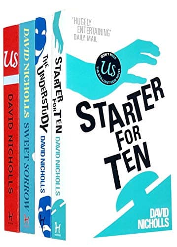Image of David Nicholls Collection 4 Books Set -Sweet Sorrow, Us, Starter for Ten, the Understudy.