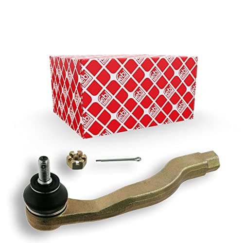 Image of febi bilstein 15541 Tie Rod End with castle nut and cotter pin, pack of one