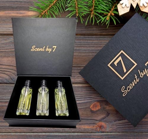 Image of Scent by7 Men's Perfume Gift Set (3x30ml) - Premium Fragrance Collection Inspired by Aventus, Chanel Bleu, Sauvage - PerfectGift for Him