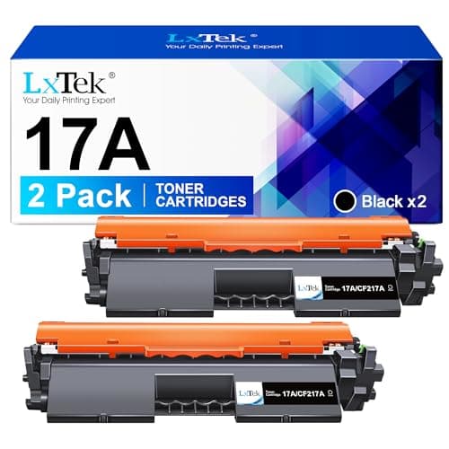 Image of LxTek 17A Compatible Toner Cartridge Replacement for HP CF217A 17A Compatible with HP LaserJet Pro M102a M102W LaserJet Pro MFP M130a M130fn M130fw M130nw (Black,2-Pack)