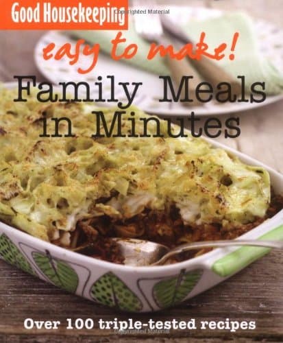 Image of GH Easy to Make! Family Meals in Minutes by Good Housekeeping Institute Kitchens (2009-01-19)
