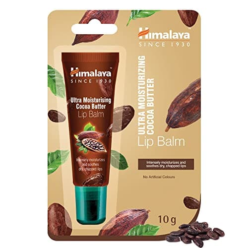 Image of Himalaya Lip Balm Moisturising Cocoa Tube Rich Butter Care 10g, brown