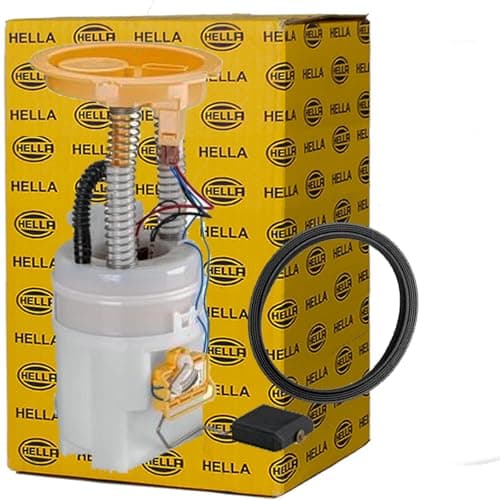 Image of HELLA 8TF 358 146-091 Fuel Feed Unit - Electric - 4-pin connector - with seal/with fuel sender unit - with pressure regulator