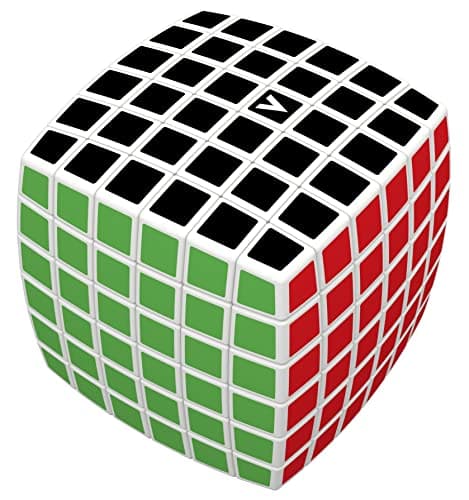 Image of V-CUBE 6 x 6 White Pillow | Professional, Fast, and Smooth | Speed Cube | Puzzle | Fidget Toy