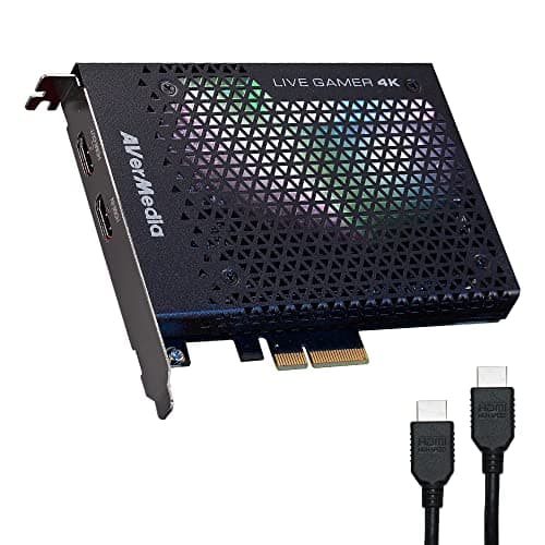 Image of AVerMedia GC573 Live Gamer 4K – PCIe Capture Card for Streaming & Recording, 4K60 HDR, Ultra-Low Latency, VRR, 1080p240, PS5, Xbox Series X/S, PS4 Pro, OBS, Twitch, YouTube, Windows, PC