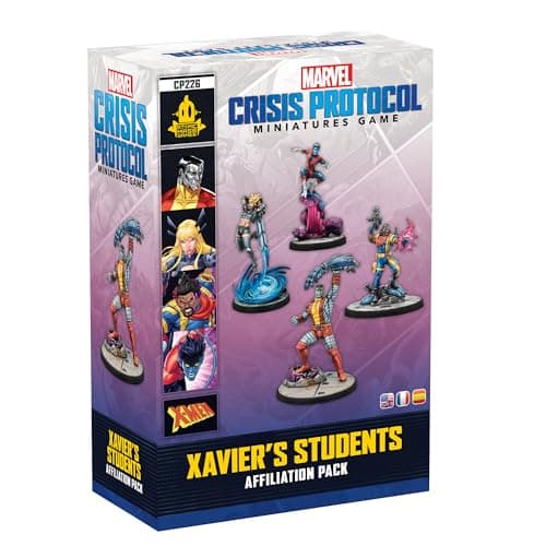 Image of Asmodee | Marvel Crisis Protocol - Xavier's Students AFFILIATION PACK | Miniatures Tabletop Game | Ages 14+ | 2 Players | 90+ Minutes Playing Time