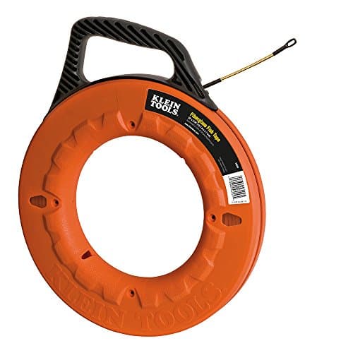 Image of Fiberglass Fish Tape with Spiral Leader, 15 m KLEIN TOOLS 56009