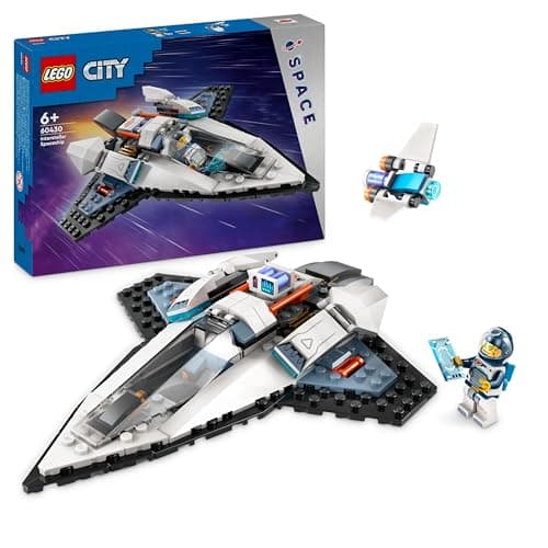 Image of LEGO City Space Interstellar Spaceship Toy for 6+ Year Old Boys & Girls, with Astronaut Minifigure for Imaginative Play, Creative Kids' Toys, Birthday Treat 60430