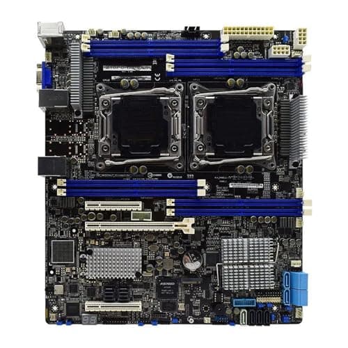 Image of desktop motherboard Fit For ASUS Z10PC-D8/SAS Motherboard LGA 2011-3 Support Xeon E5-2600v3 E5-2600v4 CPU Intel C612 8xDDR4 M.2 SATA3 PCIe3.0 ATX Mainboard