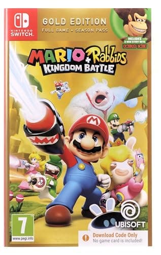 Image of Mario Rabbids Kingdom Battle (Gold Edition) (Code in Box)